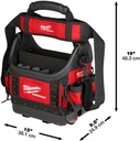 MILWAUKEE PACKOUT™ 25 CM PRO GEREEDSCHAPSTAS 4932493622