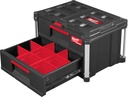 MILWAUKEE PACKOUT™ GEREEDSCHAPSKOFFER MET 2 LADES 564x414x363mm 4932472129