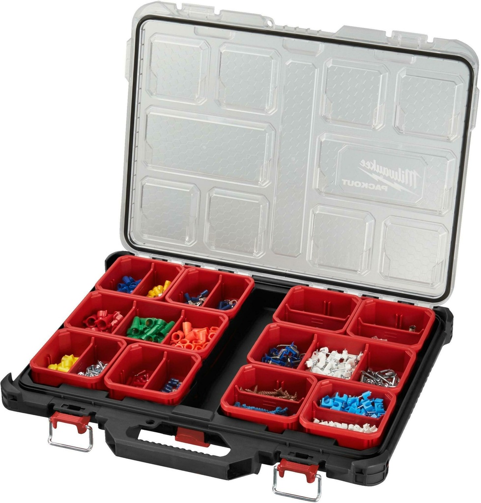MILWAUKEE PACKOUT™ ORGANISER SLIM 500x380x65mm 4932471064