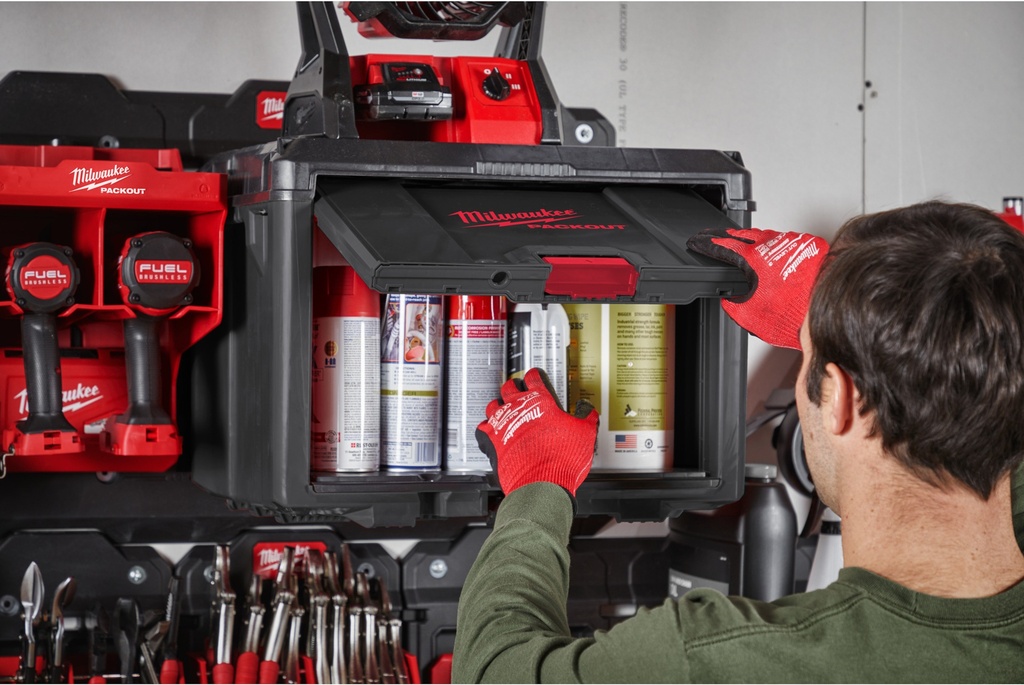 MILWAUKEE PACKOUT™ CABINET GROTE OPBERGBOX 508x381x381mm 4932480623
