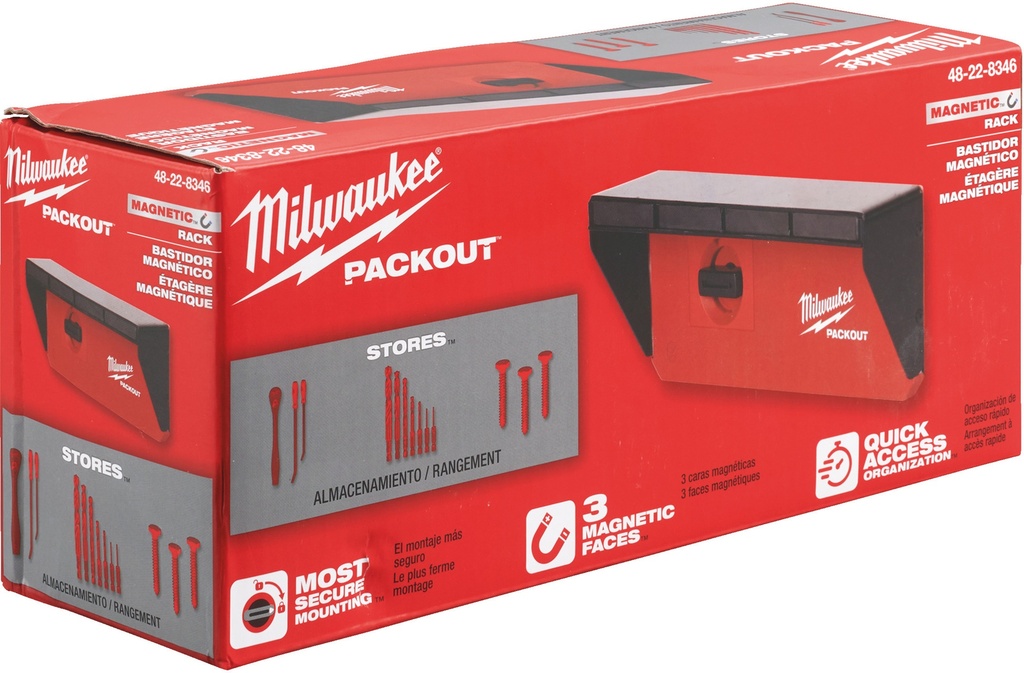 MILWAUKEE PACKOUT™ MAGNETIC RACK MAGNETISCHE HOUDER 4932493378