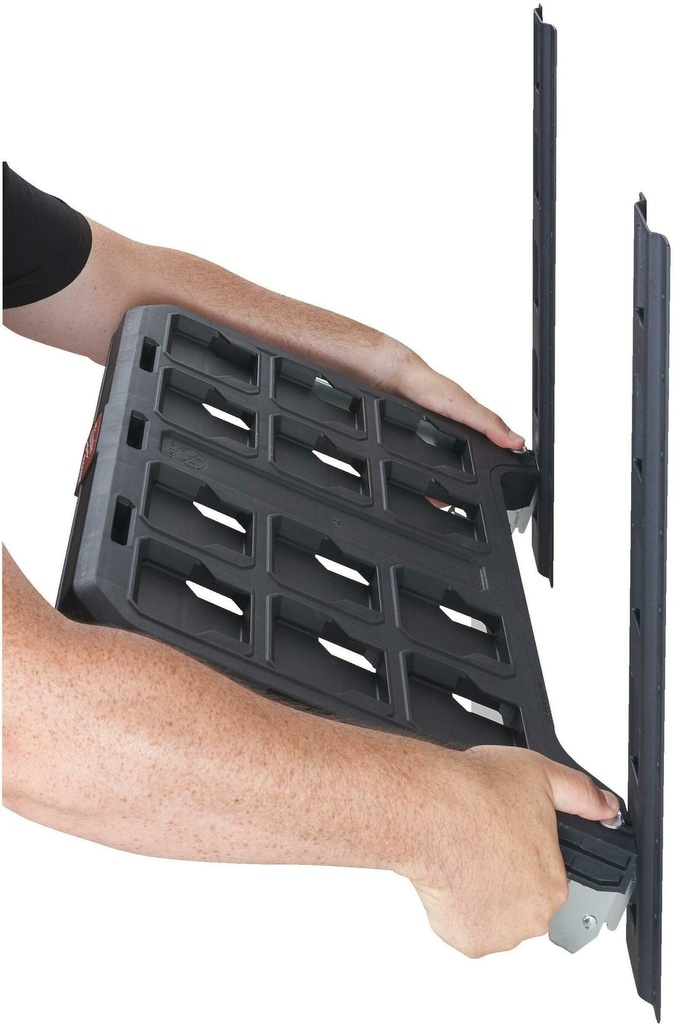 MILWAUKEE PACKOUT™ RACKING SYSTEM KIT REKKENSYSTEEM 2 PLATEN+RAILS 4932472127