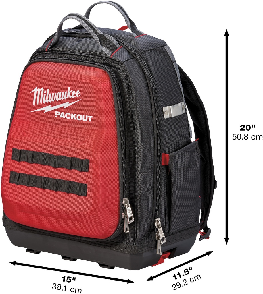 MILWAUKEE PACKOUT™ BACKPACK RUGZAK MET 48 VAKKEN 4932471131