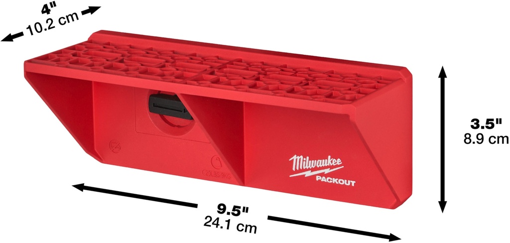 MILWAUKEE PACKOUT™ SCREWDRIVER RACK SCHROEVENDRAAIER HOUDER 4932480711