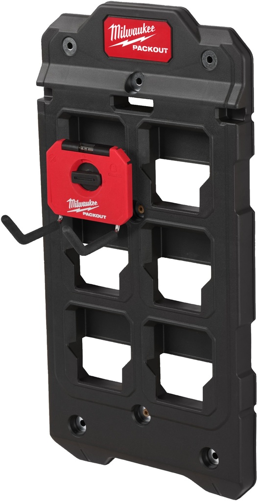 MILWAUKEE PACKOUT™ SMALL CURVED STRAIGHT UTILITY HOOK KLEINE RECHTE HAAK 4932480704