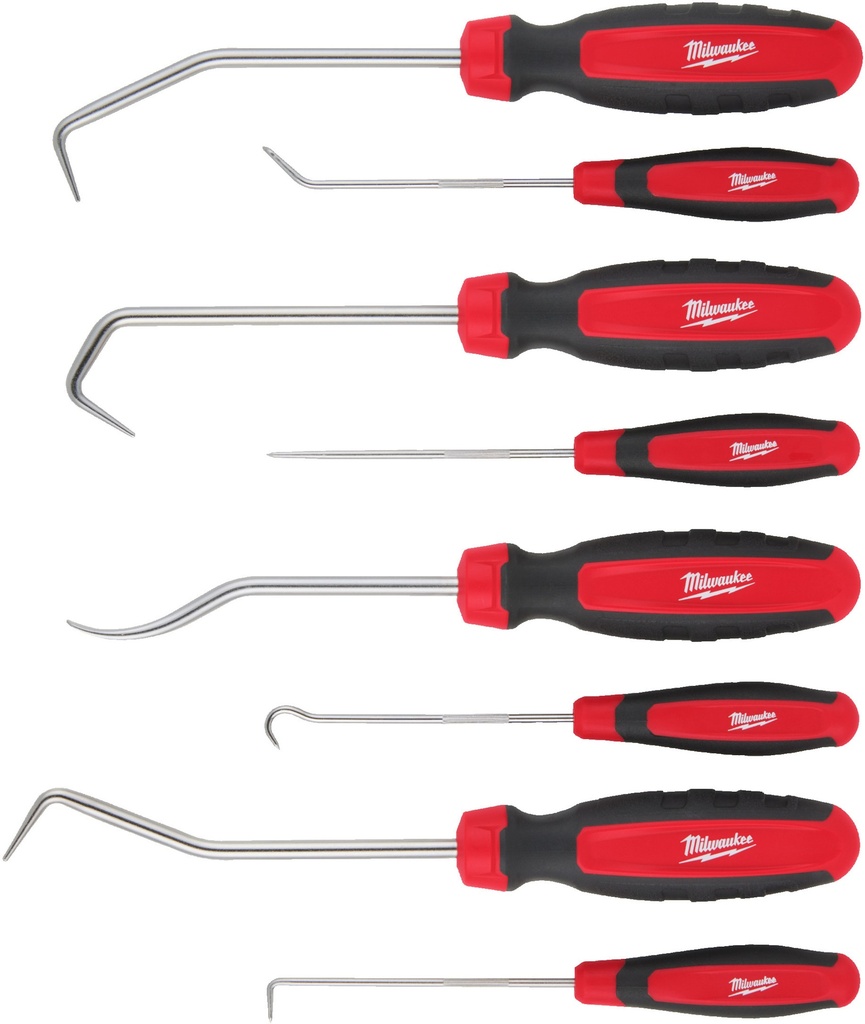 MILWAUKEE HOOK & PICK SET HAKENSET 8-Delig 4932480569