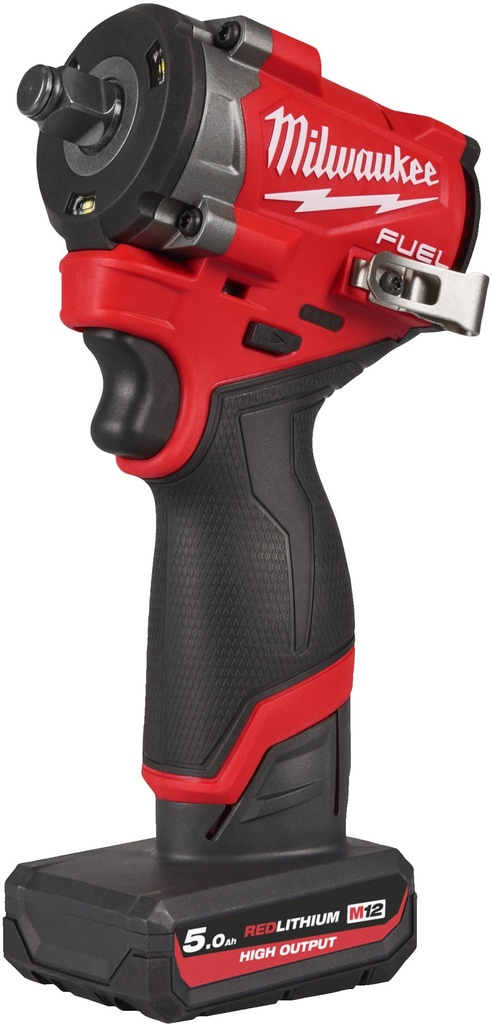 MILWAUKEE M12 FUEL™ M12 FCIWF12G3-502X 1/2'' COMPACTE ACCU SLAGMOERSLEUTEL MET FRICTIERING 745Nm 4933493455