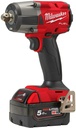 MILWAUKEE M18 FUEL™ M18 FMTIW2P12-502X 1/2'' ACCU SLAGMOERSLEUTEL MET VERENDE BORGPEN 881Nm 4933478453