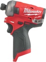 MILWAUKEE M12 FUEL™ SURGE™ M12 FQID-0 1/4'' HEX HYDRAULISCHE ACCU SLAGSCHROEVENDRAAIER 50Nm 4933464972