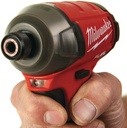 MILWAUKEE M12 FUEL™ SURGE™ M12 FQID-0 1/4'' HEX HYDRAULISCHE ACCU SLAGSCHROEVENDRAAIER 50Nm 4933464972