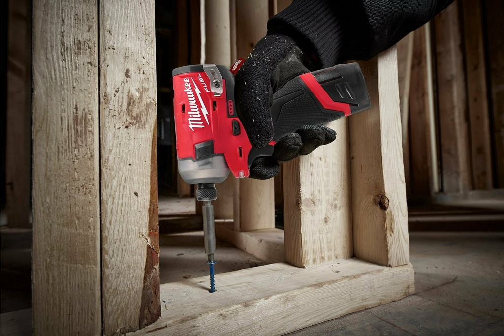 MILWAUKEE M12 FUEL™ SURGE™ M12 FQID-0 1/4'' HEX HYDRAULISCHE ACCU SLAGSCHROEVENDRAAIER 50Nm 4933464972