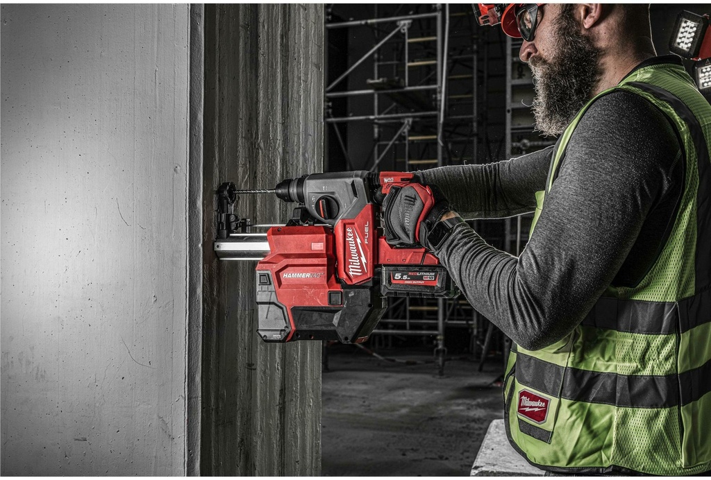 MILWAUKEE M18 FDDEXL-0 SPECIALE STOFAFZUIGING VOOR M18 FUEL™ 26mm SDS PLUS HAMERS MET AUTOPULSE™ 4933478508