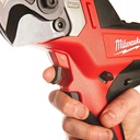 MILWAUKEE M12™ M12 CC-0 SUBCOMPACTE ACCU KABELKNIPTANG 32mm 4933431600