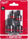 MILWAUKEE SHOCKWAVE™ IMPACT DUTY KRACHTVERLOOP SET 4-Delig 4932480356