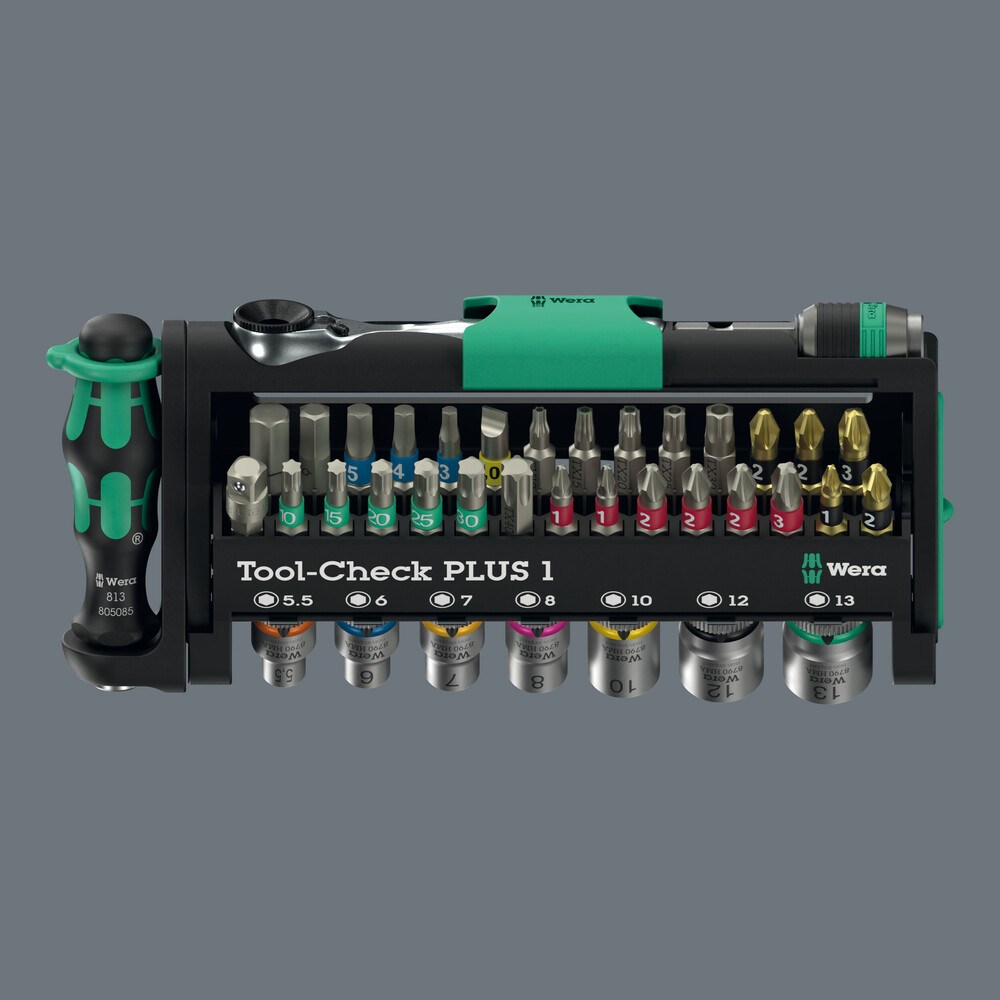 WERA TOOL CHECK PLUS 1/4"  39-DELIGE SET 05 049055 001