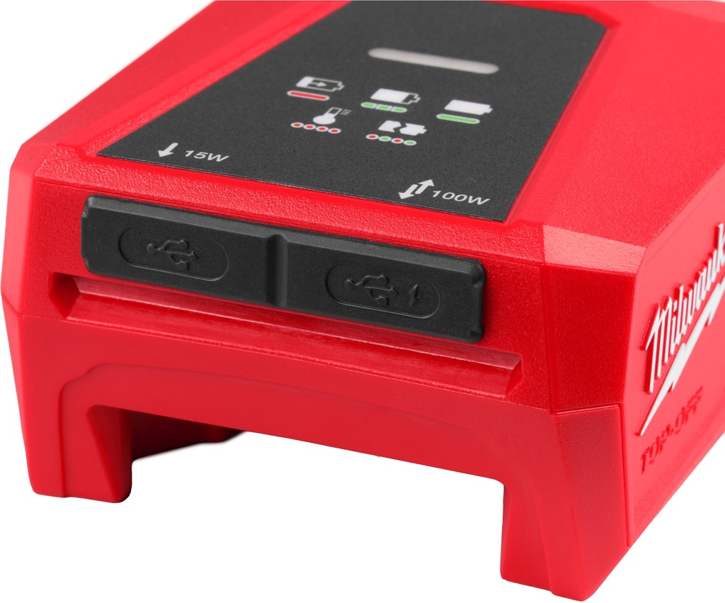 MILWAUKEE M18™ M18 TC TOP-OFF MINI OPLADER 4932499165