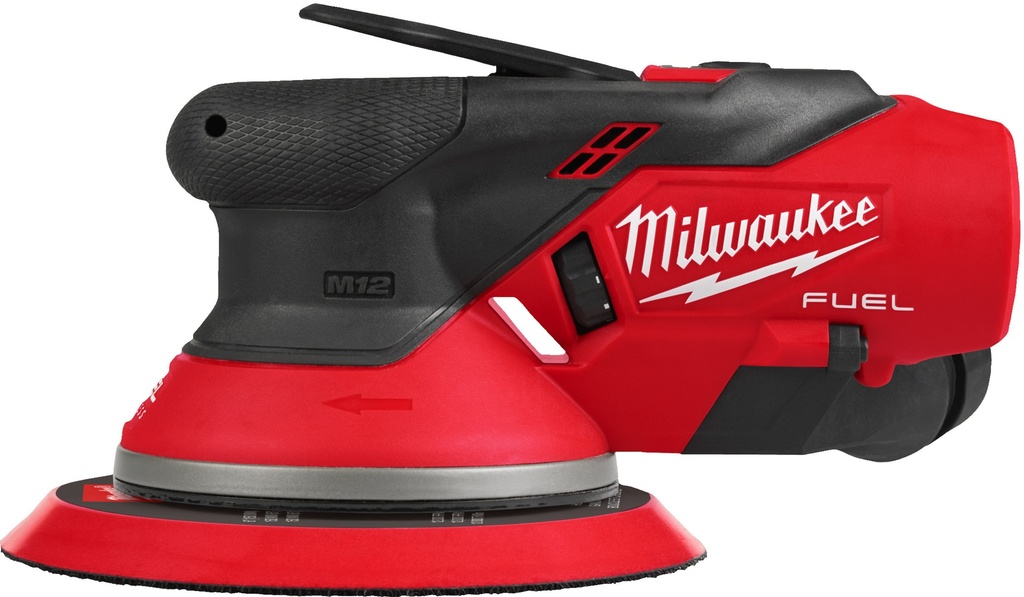 MILWAUKEE M12 FUEL™ M12 FROS5-0 EXCENTRISCHE ACCU SCHUURMACHINE 150mm MET 5mm ROTATIE 4933493651
