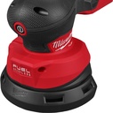 MILWAUKEE M18 FUEL™ M18 FROS125-0B EXCENTRISCHE ACCU SCHUURMACHINE 125mm MET 2,5mm ROTATIE 4933498253