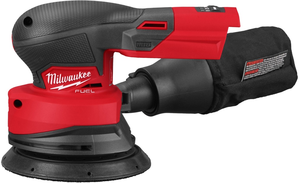 MILWAUKEE M18 FUEL™ M18 FROS125-0B EXCENTRISCHE ACCU SCHUURMACHINE 125mm MET 2,5mm ROTATIE 4933498253