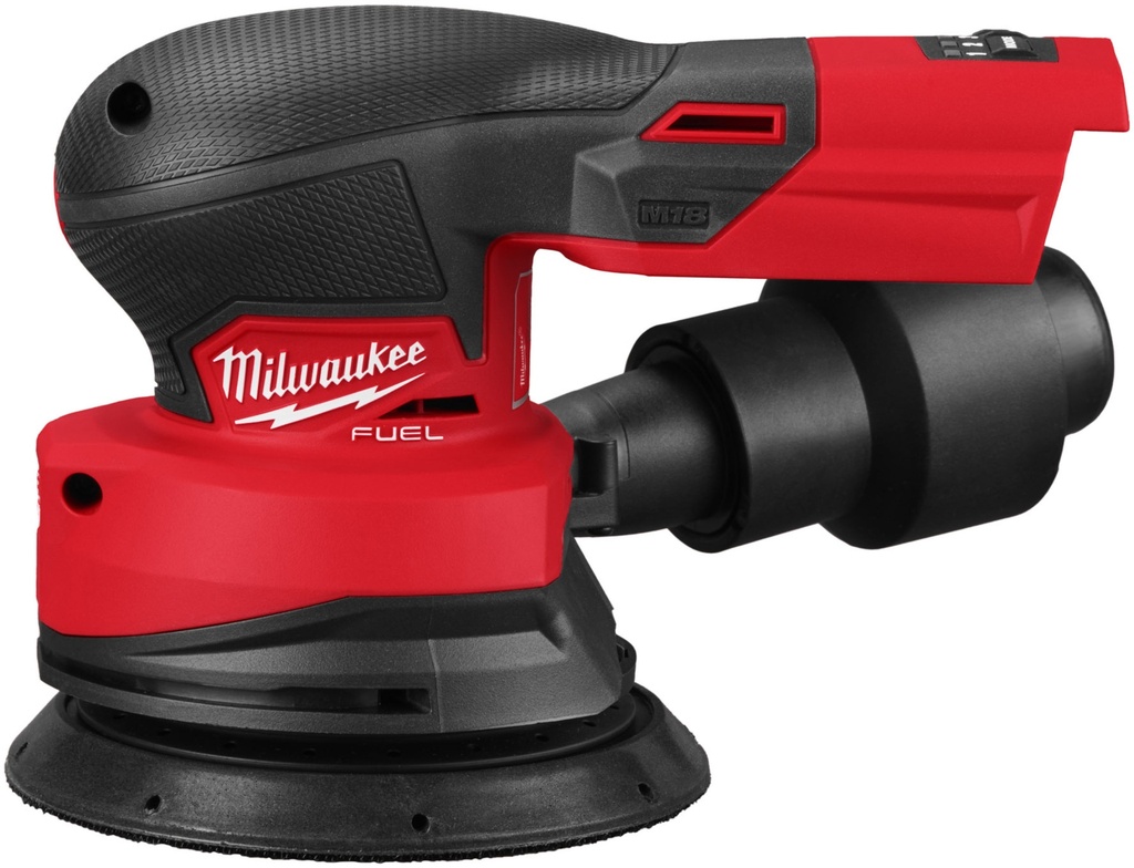 MILWAUKEE M18 FUEL™ M18 FROS125-0B EXCENTRISCHE ACCU SCHUURMACHINE 125mm MET 2,5mm ROTATIE 4933498253