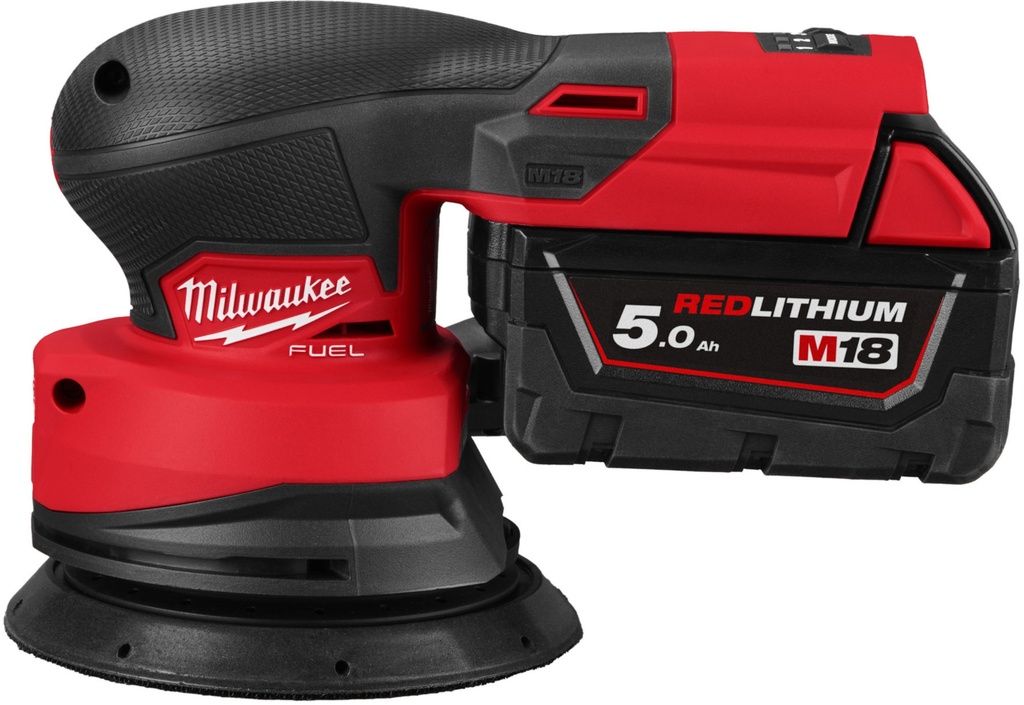 MILWAUKEE M18 FUEL™ M18 FROS125-0B EXCENTRISCHE ACCU SCHUURMACHINE 125mm MET 2,5mm ROTATIE 4933498254