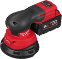MILWAUKEE M18 FUEL™ M18 FROS125-0B EXCENTRISCHE ACCU SCHUURMACHINE 125mm MET 2,5mm ROTATIE 4933498254
