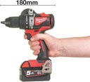 MILWAUKEE M18™ M18 BLPD2-502X KOOLBORSTELLOZE ACCU KLOPBOORMACHINE 4933464517