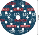 BOSCH EXPERT 0780 FOLIESCHUURSCHIJF 125mm KORREL 120 (50) Stuks. 2608902410