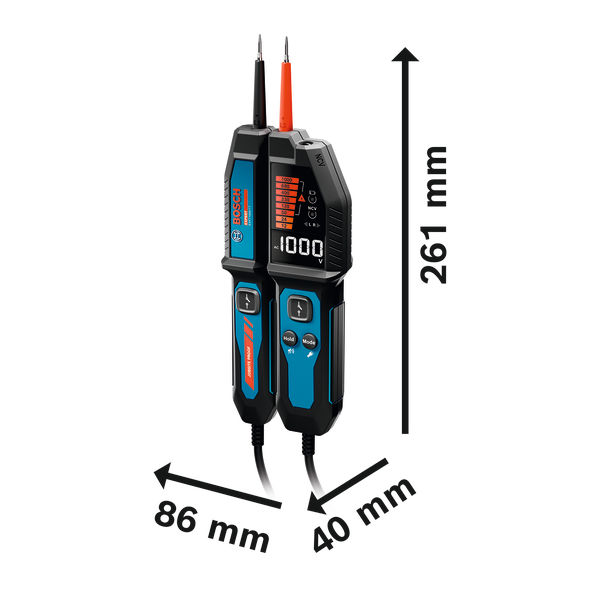 BOSCH EXPERT EXVT1000-17 DIGITALE SPANNINGSTESTER 0601077700