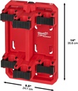 MILWAUKEE PACKOUT™ LONG HANDLED STORAGE HOUDER VOOR LANGER GEREEDSCHAP 4932480714 (MOQ 3st)