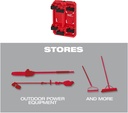 MILWAUKEE PACKOUT™ LONG HANDLED STORAGE HOUDER VOOR LANGER GEREEDSCHAP 4932480714 (MOQ 3st)