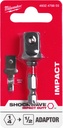 MILWAUKEE SHOCKWAVE™ IMPACT DUTY DOPPEN ADAPTER 1/4"HEX x 1/2"DOP 4932478803