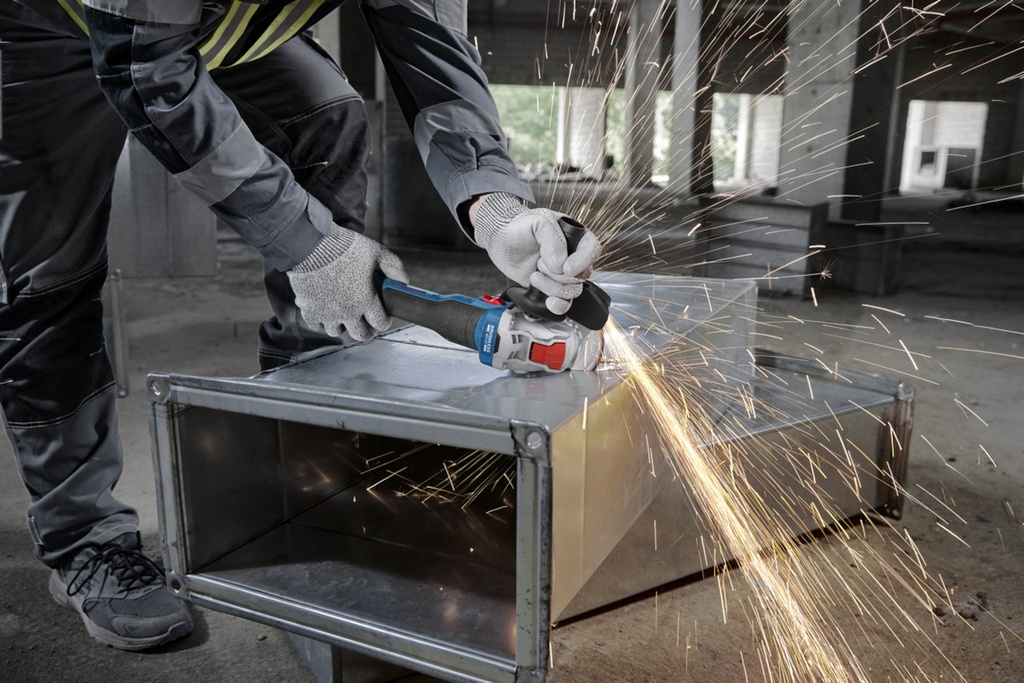 BOSCH PRO GWX 18V-8 ACCU HAAKSE SLIJPMACHINE 125mm 11.000min-1 IN L-BOXX 06019N9101