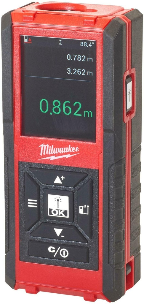 MILWAUKEE LDM100 LASERAFSTANDSMETER LCD-DISPLAY 100mtr 4933459278