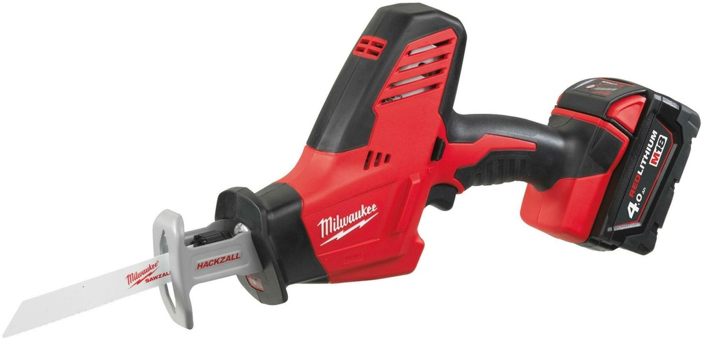 MILWAUKEE C18 HZ-402B ACCU RECIPROZAAGMACHINE COMPACTE HACKZALL™ 4933441340