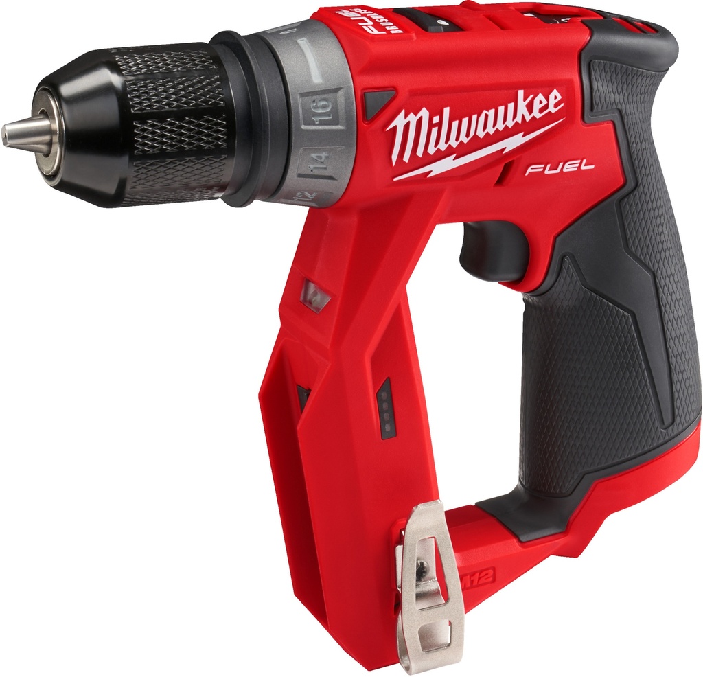 MILWAUKEE M12 FUEL™ M12 FDDX-0 ACCU INSTALLATIEBOOR-/SCHROEFMACHINE MET VERWISSELBARE KOP 4933464978 