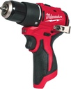 MILWAUKEE M12™ M12 BLPDRC-0 COMPACTE ACCU KLOPBOORMACHINE 4933500421 