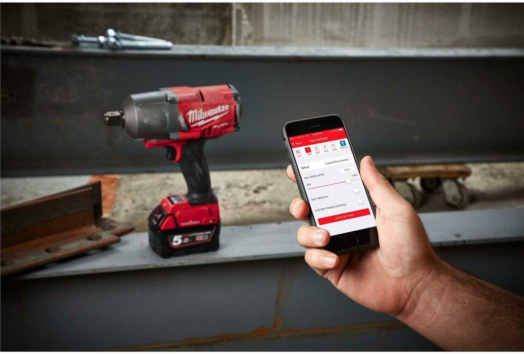MILWAUKEE M18 FUEL™ ONE-KEY™ M18 ONEFHIWF34-502X 3/4'' ACCU SLAGMOERSLEUTEL MET FRICTIERING 4933459730
