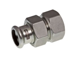 VSH PERSFITTING R3/4"BI x 22mm MAPRESS XPRESS 123460642 RVS 3-DELIG