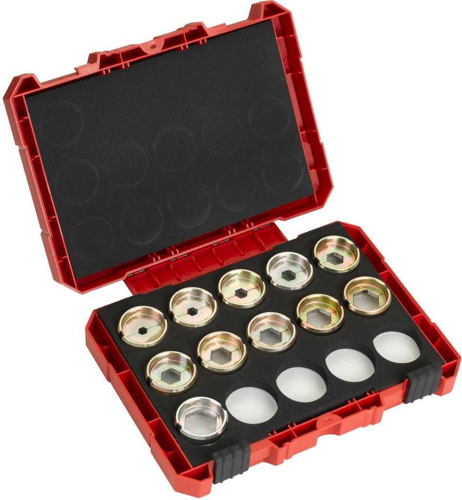 MILWAUKEE R22 CU KRIMPVORM KIT VOOR M18 HCCT 11-Delig 4932471999