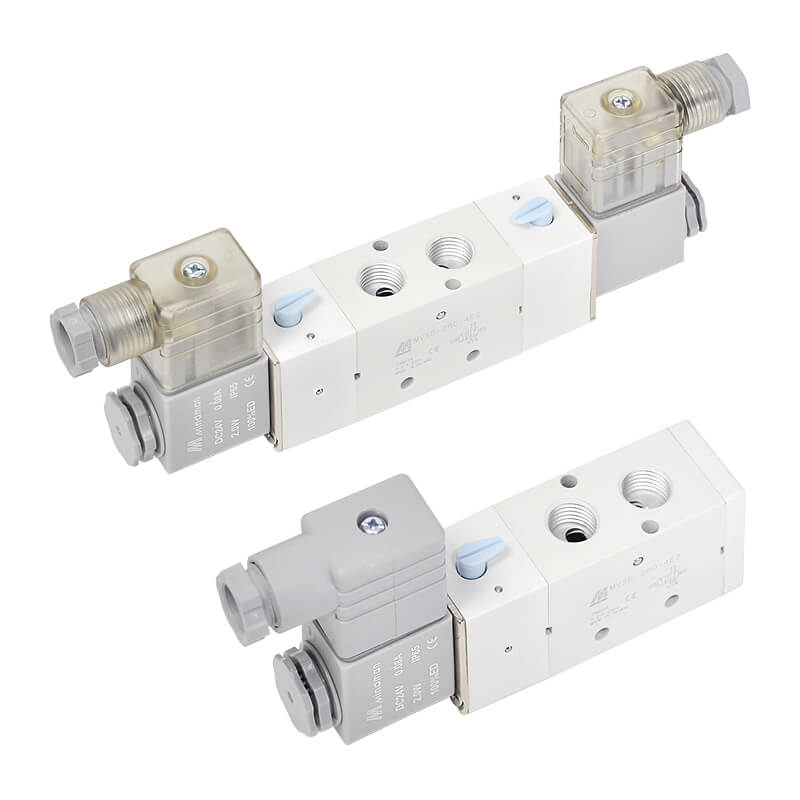 SOLENOIDE VENTIEL MINDMAN MVSE2604E1DC24LG 1/4'' 4 WEG 24VDC MET LED 