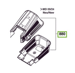 BOSCH GROEN OPVANGMAND * NIEUW * TBV ARM 37 F016F04512 