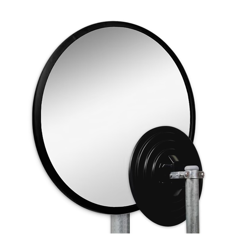 VEILIGHEIDSSPIEGEL Ø600mm MET BEUGEL 48-90mm 