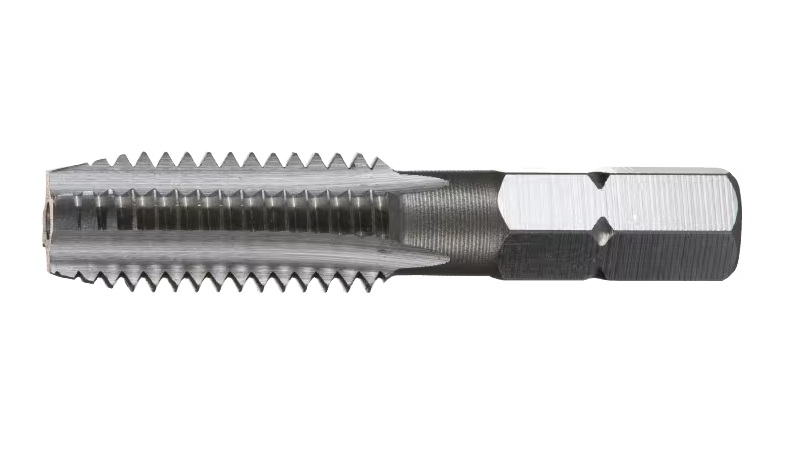INTERNATIONAL TOOLS ECO HSS MACHINETAP M10 DIN 3126 C6,3 METRISCH 1/4'' HEX OPNAME VOOR BLINDE & DOORLOPENDE GATEN 22.100.1000