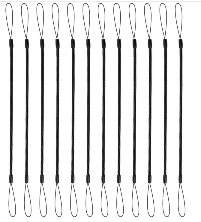 SET A 12pcs PEN STRINGS L=30cm BLACK