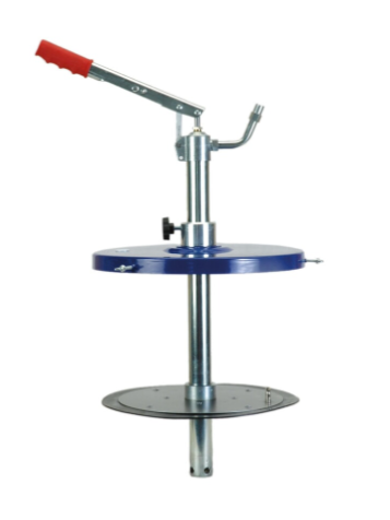 SAMOA FILLING PUMP FOR GREASE GUNS FOR BUCKETS 15-18kg WITH COVER AND FOLLOW PLATE