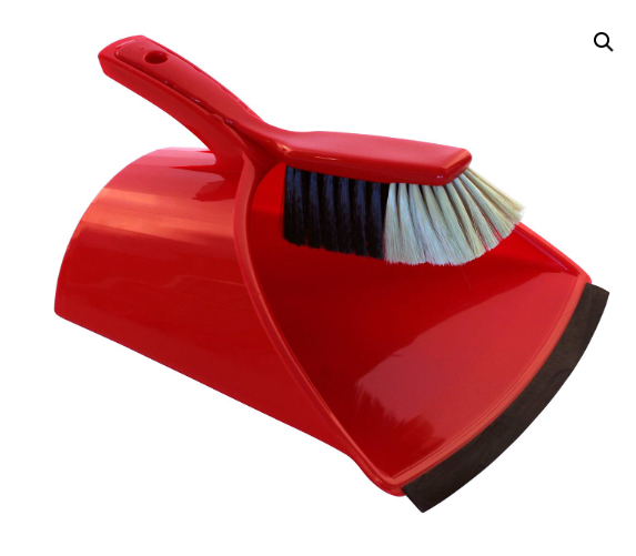 STOFBLIKSET ROOD AFM 38 x 28 cm 5155000