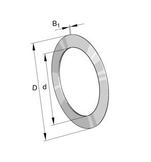 INA TIVE RING AS-6085 SIZE: 60x85x1mm (IDxODxW)