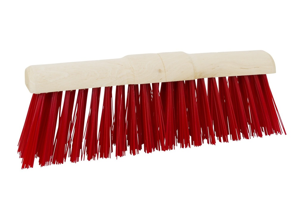STREET BROOM ROUND HOOD 45cm SYNTHETIC FIBER