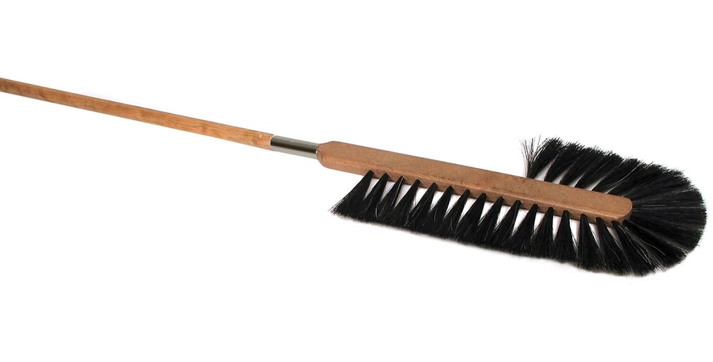 ROOSTER COMB BRUSH L=110CM (HORSEHAIR)
